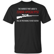 Load image into Gallery viewer, Funny Zombie Apocalypse Zombie Hunter Halloween Premium T-Shirt