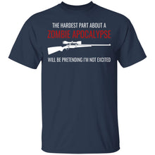 Load image into Gallery viewer, Funny Zombie Apocalypse Zombie Hunter Halloween Premium T-Shirt